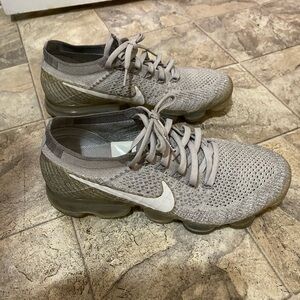 Nike Gray Flyknit Sneakers